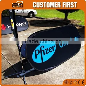 Free Shipping Quality Printing Outdoor Using Circle Banner thumbnail-1