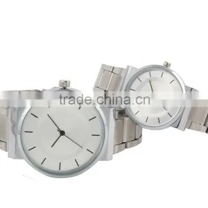 2016 Fashion Metal Band Cheap Couple Watch thumbnail-1