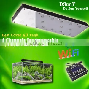 Wifi 40cm/15inch Freshwater Tank Dimmable Programmable Led Aquarium Light With Turning-p Controller,sunrise Sunset Lunar Cycle thumbnail-1