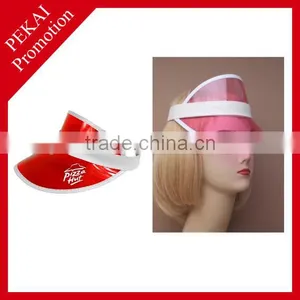 Cheap Pvc Sun Visor Cap for Promotion Gift thumbnail-1