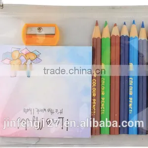 Customer Stationery Set With Color Pencil,notepads,sharpener thumbnail-1