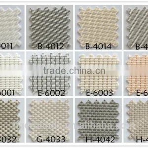 2015 New Style Pvc Screen Indoor Roller Blinds Made in China Pvc Coated Polyester Fabric thumbnail-3