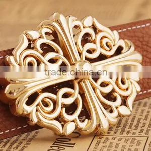 Top Quality Aluminum Alloy Metal Log Custom Belt Buckle thumbnail-6
