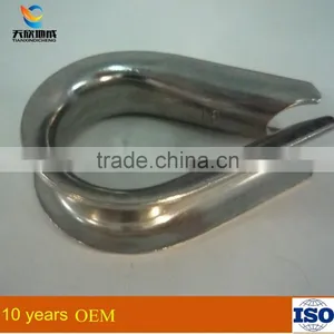 Stainless Steel Wire Rope Thimble Open Thimble thumbnail-1