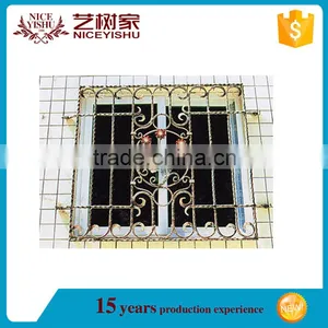 Latest Ornamental Iron Window Grill Designs Supply thumbnail-5