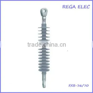 36kV Suspension Composite Insulator,FXBW-36/70,Composite Polymer Suspension Rod Insulator thumbnail-1