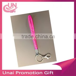 NEW Product Rhinestone Bling Crystal Wristlet Keychain and Lanyard thumbnail-1