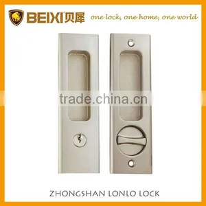 High Security Zinc Alloy Antique Brass Finish Entrance Sliding Lock,sliding Door Lock, Door Handle for Sliding Doors thumbnail-3