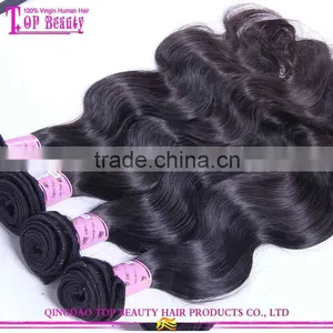 Natural Body Wave 100 Human Peruvian Virgin Hair Body Wave Remy Virgin Peruvian Hair thumbnail-4