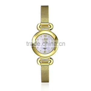 Fashion Lady Wristwatches Circle Ladies Watch thumbnail-1