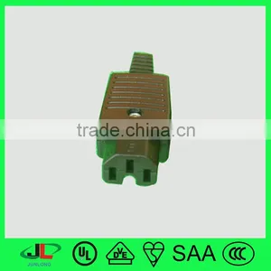2.5A250V High Quality 2 Pin C7 Female Power Cord With C7 Flat Female Power Cord Ends thumbnail-5