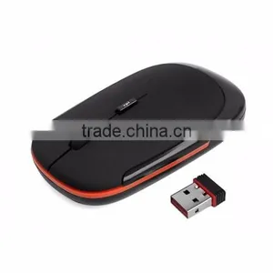 Hot Selling Various Colors Thin Wireless Mouse thumbnail-5