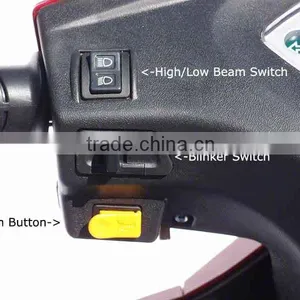 Mobility 500W 48V 3 Wheel Handicapped Scooters for Elderly With Rear Basket thumbnail-6