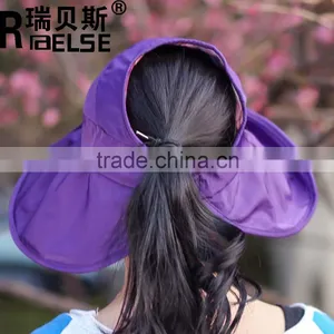 Beach Beautiful Girl Hats Sun Visor Hat Paper Straw Hat thumbnail-2