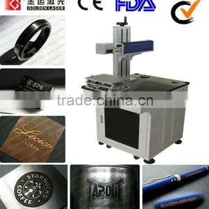 Fiber Laser Engraving Machine 20W for Watch Back,Rings,Gift,Stainless Steel Flask thumbnail-1