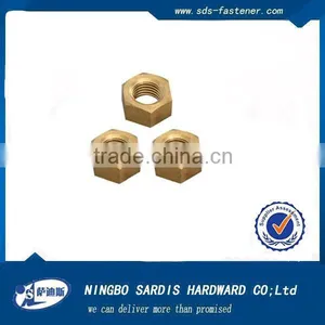 Brass Round Hex Nut thumbnail-2