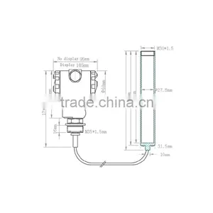 FLS-HT11 Anti-explosion High Temperature Capacitive Liquid Level Sensor thumbnail-6