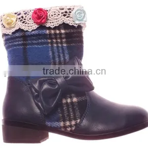 Wholesale High Quality Fashion Kids Shoes Boots in Guangzhou Factory thumbnail-1