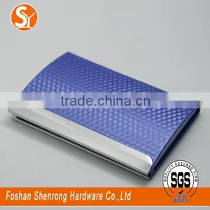 China Supplier Wholesale PU or Genuine Leather ID Card Holder With Magnetic Switch With Low Price thumbnail-4