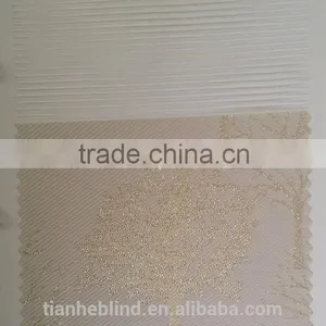 Polyester Jacquard Zebra Blinds Fabrics, Office Sun Shade Zebra Blinds thumbnail-2