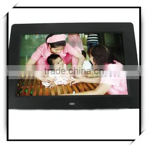 10.2" Wide LCD Screen DPF Multi-media China Wholesale Digital Photo Frame Black thumbnail-1