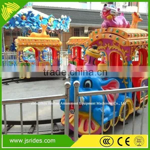 Hot Selling Kiddie Amusement Rides Elephant Trackless Train Cheap Trackless Train for Sale thumbnail-1
