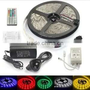 5050 Led Smd Flexible FPC Led Strip RGB Multicolor Nonwaterproof IP20 Waterproof IP65 IP67 Light 5 Meters 300 Leds RGB Full Kit thumbnail-1
