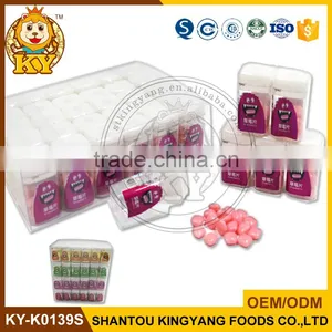 Strawberry Fruit Flavor Pressed Tabletting Candy in Sour Flavor Bottle Packed thumbnail-1