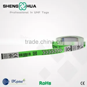 Smart Bracelets UHF RFID Wristbands EPC GEN 2 Printable Paper Rfid Bracelets for Parties Activities Access Control thumbnail-2