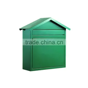 430 Stainless Steel Mailboxes - Green thumbnail-1