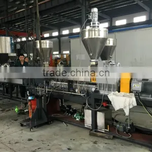 Small Plastic Granulator Co-roating Twin Screw Extrusion Machine for ABS PP PE PET Compounding thumbnail-3