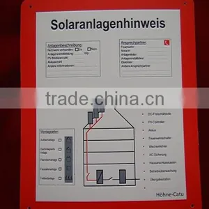 Reflective Pvc Warning Sign thumbnail-4
