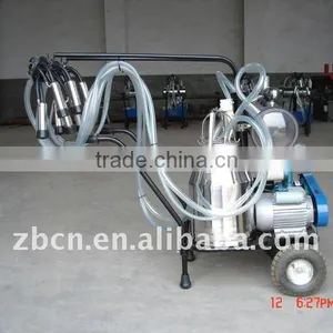 Double Barrels Vacuum Pump Type Milking Machine thumbnail-1