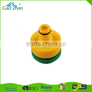High Quality Manufacturer Plastic 1/2"-3/4"-1" Female Hose Connector Tap Connector thumbnail-3