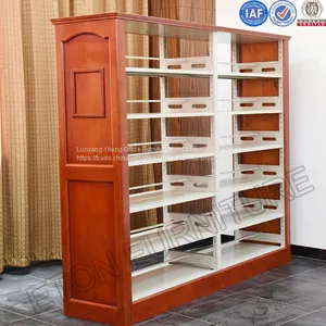 Steel Furniture Library Bookcase Use For School Reading Room thumbnail-4