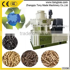 High Efficient TYJ980-II Ring Die Pellet Mill Machine for Soybean Rice Husk thumbnail-1