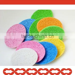 100% Face Cleaning Compressed Cellulose Sponge thumbnail-1