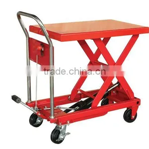 300/1000KG Hand Manual Small Scissor Platform Lift thumbnail-1