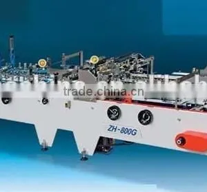 ZH-800G Automatic Muti-functional Crash Lock Bottom Folder Gluer Carton Machine thumbnail-1