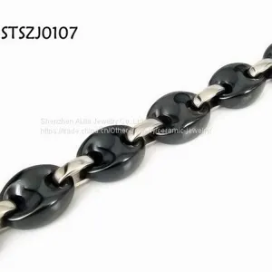 Engraved Logo Titanium Steel Bangles Jewelry Environmental thumbnail-1