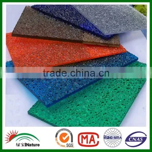 GE Polycarbonate Solid Sheet for Roofing UV Blocking pc Embossed Sheet thumbnail-6