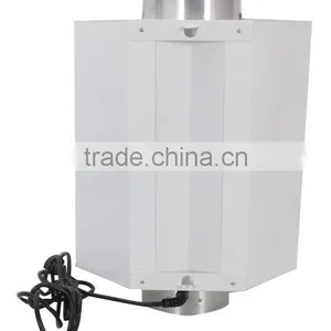 8" Grow Light Air Cooled Hood Hydroponics Grow Reflector Small Air-cooled Reflectors 8" Cool Tube Reflector thumbnail-4