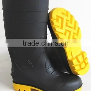 2017 Hot Industry PVC Work Safety Boots, Steel Cap Working Boots thumbnail-2