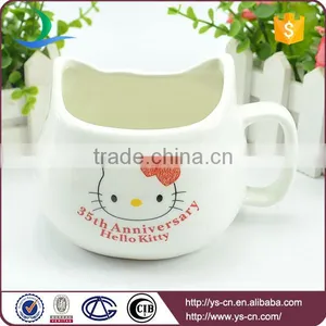 Cute Red Hello Kitty Creative Ceramic Cup Wholesale thumbnail-3