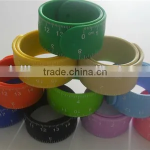 Good Quality Custom Silicone Reflective Slap Bracelets thumbnail-1