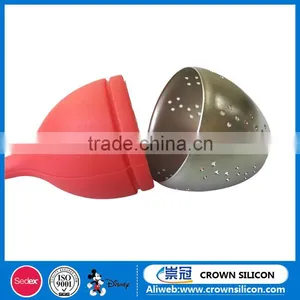 Existing Molds! Hot Sales Free FDA Grade Silicone Tea Filter Tea Infuser thumbnail-3