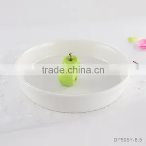 Hospitality Hotel Supply Round Eco-friendly Porcelain Plates Bakeware thumbnail-1