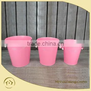 Coloured Garden Metal Indoor Plant Pots for Sale thumbnail-1