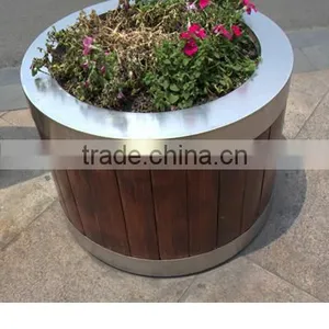Arlau Outdoor Wood Garden Planter thumbnail-3