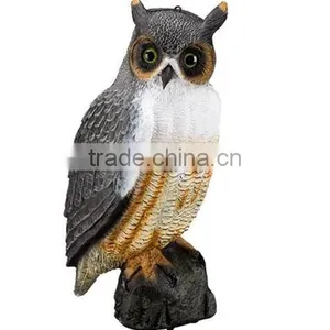 Great Horned Owl Decoy 20 Inch thumbnail-1